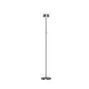 Top Light LED Stehleuchte PUK MAXX EYE FLOOR, Ø 12cm, Up/Down, 20W 2700K, CRi 95, starr, ohne Linse, nickel matt