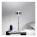 LED Tischleuchte PUK MAXX EYE TABLE, Ø 12cm, Up/Down, 20W 2700K, CRi 95, starr, ohne Linse, chrom matt