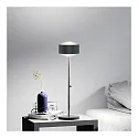 Top Light LED Tischleuchte PUK MAXX EYE TABLE, Ø 12cm, Up/Down, 20W 2700K, CRi 95, starr, ohne Linse, anthrazit matt/chrom