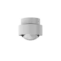 LED Deckenleuchte PUK MINI MOVE, Ø 8cm, 8W 2700K, CRi 90, dreh-/schwenkbar, ohne Linse, weiß matt