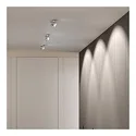 Top Light LED Deckenleuchte PUK MINI MOVE, Ø 8cm, 8W 2700K, CRi 90, dreh-/schwenkbar, ohne Linse, chrom