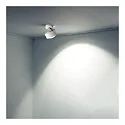 Top Light LED Deckenleuchte PUK MAXX MOVE, Ø 12cm, 10W 2700K, CRi >90, dreh-/schwenkbar, ohne Linse, weiß matt/chrom