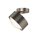 Top Light LED Deckenleuchte PUK MAXX MOVE, Ø 12cm, 10W 2700K, CRi >90, dreh-/schwenkbar, ohne Linse, nickel matt