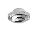 Top Light LED Deckenleuchte PAXX 2, Up/Down, Ø 15cm, 20W 2700K, CRi 90, dimmbar, Metall / Glaslinse klar, Weiß matt (White Edition)