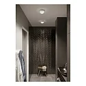 Top Light LED Deckenleuchte PAXX 2, Up/Down, Ø 15cm, 20W 2700K, CRi 90, dimmbar, Metall / Glaslinse klar, Weiß matt (White Edition)
