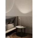 table lamp PUK! PRO 80 SIDE swivelling, rotatable IP20, nickel matt dimmable