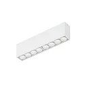 LED Deckenaufbauleuchte LINOO SURFACE 8.0, rechteckig, 8-flammig, 19W, 2700/3000K, 800lm, IP20, weiß