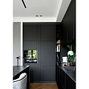 recessed spotlight RONY 1.0 - LED round, multipower, cardanic swivelling, with wire springs IP20, black matt dimmable