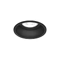 Wever & Ducré Einbaustrahler DEEP IP44 1.0 PAR16, GU10 max. 12W, mit Standard-Federn, Schwarz