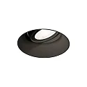Einbaustrahler DEEP ADJUST TRIMLESS 1.0 - PAR16, GU10 max. 12W, kardanisch, bündig, Clipfedern, mattschwarz