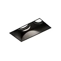 LED Deckeneinbau-Strahler STRANGE 2.0, IP20, 2-flammig, 17V, 12/18W, CRi >90, UGR <16, kardanisch, 3000K 15°, schwarz