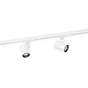 LED 1-Phasen-Strahler SQUBE ON TRACK 1.0, 6W 3000K, inkl. Adapter, weiß