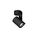 LED Wand-/Deckenstrahler SQUBE ON BASE 2.0, 12W 1800-2850K, schwenkbar 90°, schwarz