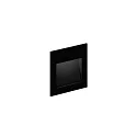 LED Wandeinbauleuchte LITO WALL REC 2.0 LED Orientierungsleuchte, 3000K B 2/3W 350/500mA 6V CRI90, schwarz matt