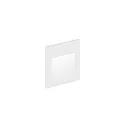LED Wandeinbauleuchte LITO WALL REC 2.0 LED Orientierungsleuchte, 3000K W 2/3W 350/500mA 6V CRI90, weiß matt