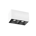 Wever & Ducré Ceiling luminaire BOX 2.0 PAR16, 2x GU10 max. 12W, white