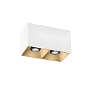 Wever & Ducré Ceiling luminaire BOX 2.0 PAR16, 2x GU10 max. 12W, white