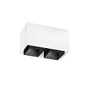 Wever & Ducré Ceiling luminaire BOX 2.0 PAR16, 2x GU10 max. 12W, white