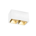 Wever & Ducré Ceiling luminaire BOX 2.0 PAR16, 2x GU10 max. 12W, white