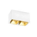 Wever & Ducré Ceiling luminaire BOX 2.0 PAR16, 2x GU10 max. 12W, white