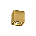 Wever & Ducré Ceiling luminaire DOCUS 1.0 PAR16, GU10 max. 12W, gold