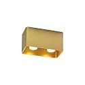 Ceiling luminaire DOCUS 2.0 PAR16, GU10 max. 12W, gold