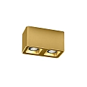 Wever & Ducré Ceiling luminaire DOCUS 2.0 PAR16, GU10 max. 12W, gold
