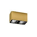 Wever & Ducré Ceiling luminaire DOCUS 2.0 PAR16, GU10 max. 12W, gold