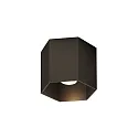 Aufbau-Downlight HEXO 1.0 - PAR16, 1-flammig, GU10 max. 12W, ohne optionales Innencover, bronze