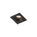 LED Einbaustrahler PIRRO 1.0, 1 Spot 4.5W 2700K, CRi >90, dimmbar, schwarz