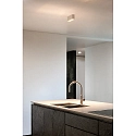 Wever & Ducré LED Ceiling luminaire PIRRO 4.0, 4 spots, 4x 4.5W 2700K, CRi >90, dimmable, black