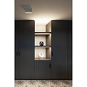 Wever & Ducré LED Ceiling luminaire PIRRO 4.0, 4 spots, 4x 4.5W 2700K, CRi >90, dimmable, black