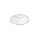 LED Deckeneinbau-Strahler DEEPER 1.0, IP20, 17V, 6/9W, CRi >90, starr, Blattfedern, 3000K 34°, mattweiß