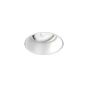LED Einbaustrahler DEEP ADJUST PETIT TRIMLESS 1.0, IP20, 350mA, CRi >90, kardanisch, 6W 3000K 31°, dimmbar, mattweiß