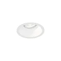LED Einbaustrahler DEEP ADJUST PETIT 1.0, IP20, 350mA, CRi >90, kardanisch, Clipfedern, 6W 2700K 15°, mattweiß