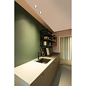 LED Recessed spot DEEP PETIT ADJUST 1.0, 350mA, 6W 2700K, CRi >90, with standard springs, black