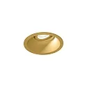 LED Einbaustrahler DEEP PETIT ADJUST 1.0, 350mA, 6W 2700K, CRi >90, mit Standard-Federn, gold