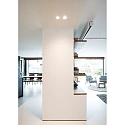 ceiling recessed luminaire DEEP ADJUST PETIT 1.0 with leaf springs, cardanic swivelling IP20, gold dimmable
