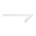LED Wandleuchte MICK WALL 1.0, 1-flammig, 33cm, 7W 3000K, CRi >90, dimmbar, weiß-gold