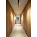 Wever & Ducré LED Track spot MICK ON TRACK 1.0 for STREX SYSTEM 48V, 9.5W 2700K, CRi >90, white gold