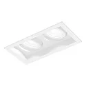 LED Einbaustrahler PLANO PETIT ADJUSTABLE 2.0, 350mA, 2x 6W 3000K, CRi >90, weiß