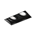LED Einbaustrahler STRANGE PETIT TRIMLESS 2.0, IP20, 350mA, CRi >90, kardanisch, Clipfedern, 12W 2700K 56°, mattschwarz