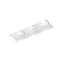 LED Einbaustrahler STRANGE PETIT TRIMLESS 3.0, IP20, 350mA, CRi >90, kardanisch, Clipfedern, 18W 3000K 15°, mattweiß