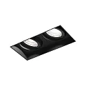 LED Einbaustrahler STRANGE PETIT ADJ 3.0, 18V / 350mA, 3x 6W 3000K, CRi >95, schwarz