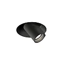 LED Einbaustrahler BLIEK PETIT TRIMLESS CEILING REC 1.0 LED, 1-flammig, 2700K 6W 350mA 17V, dreh-/schwenkbar, schwarz matt
