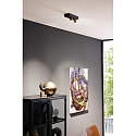 Wever & Ducré spot BLIEK PETIT CEILING SURF 2.0 IP20, champagner, black matt dimmable