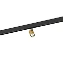 LED Track spot CENO ON TRACK 1.0 for STREX SYSTEM 48V, 3000K, not dimmable, black gold