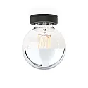 Wever & Ducré Recessed luminaire RUVI 1.0, E27, LED G95 max. 12W, black
