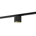 1-phase spot PIRRO SPOT ON TRACK 2.0 2 flames, incl. 1-phase adapter IP20, gold, black matt dimmable