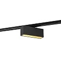 1-phase spot PIRRO OPAL ON TRACK 4.0 incl. 1-phase adapter IP20, gold, black matt dimmable